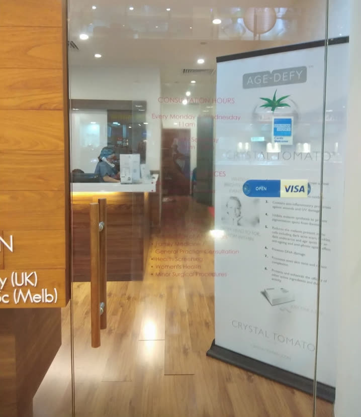 Real photo of a shop entrance